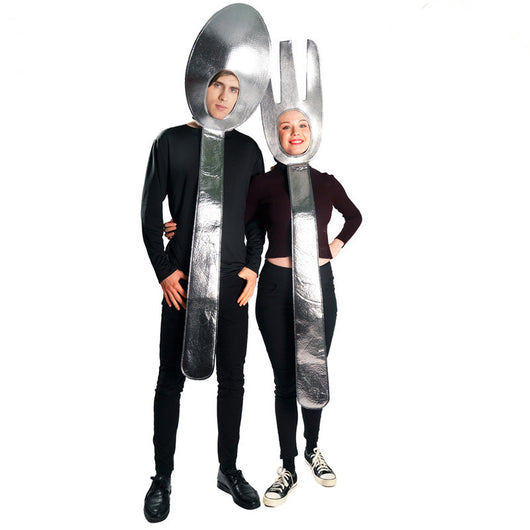 Disfraz de Personaje Cubiertos Divertido para Fiesta de Disfraces y Cosplay - Image 7