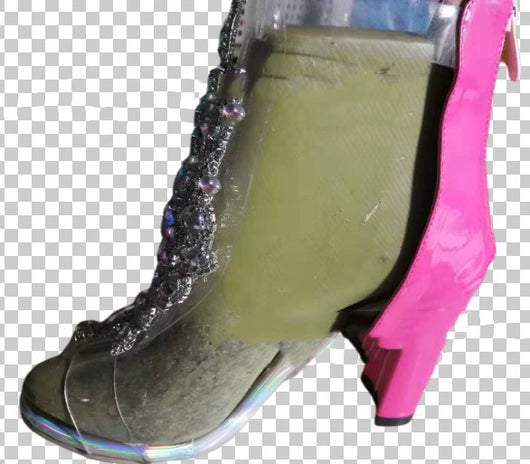 Sandalias de Tacón Alto con Brillantes para Mujer - Image 4