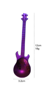 Juego de Cucharas Guitarra Acero Inoxidable para Café, Postre y Té - Image 10