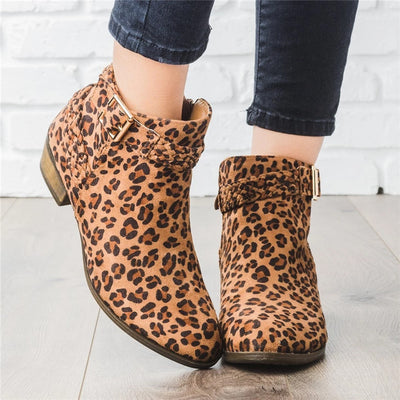 Botines Cómodos de Tacón Bajo para Mujer - Image 6