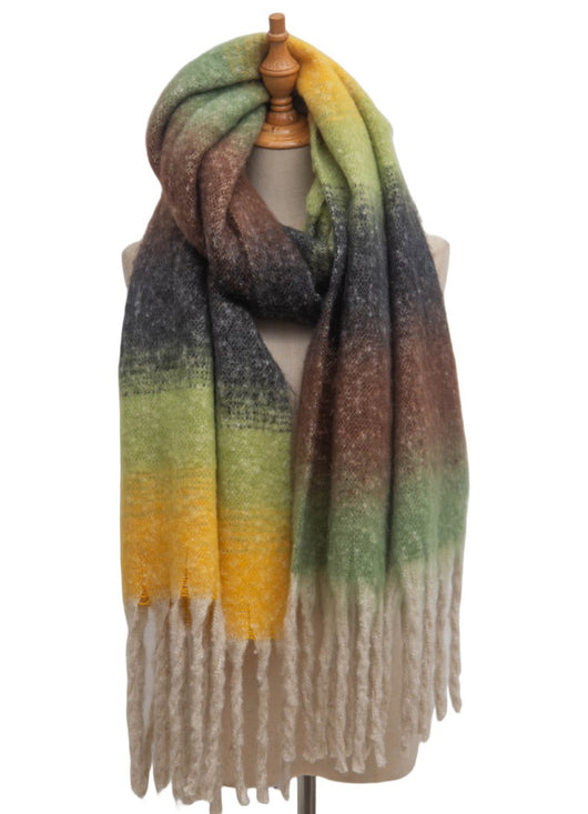 Pañoleta Degradado con Borlas - Estilo y Versatilidad - Image 26