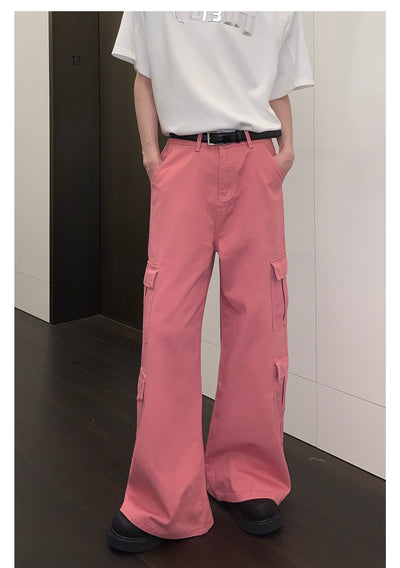 Overol Ancho de Pierna con Bolsillos Grandes - Jeans Casual - Image 16