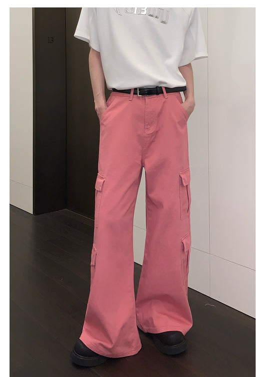 Overol Ancho de Pierna con Bolsillos Grandes - Jeans Casual - Image 16