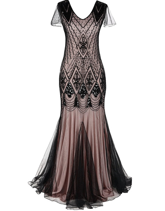 Vestido de Fiesta Talla Grande con Lentejuelas Estilo Vintage - Image 31