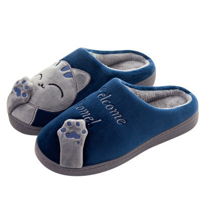 Pantuflas Invierno Gato Dibujos Animados - Cálidas, Antideslizantes y Suaves - Image 6