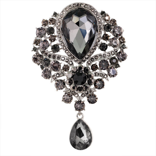 Broche de Diamantes de Imitación para Mujer