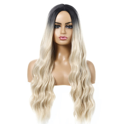 Peluca Ondulada para Mujer - Cabello Rizado Europeo y Americano - Image 7