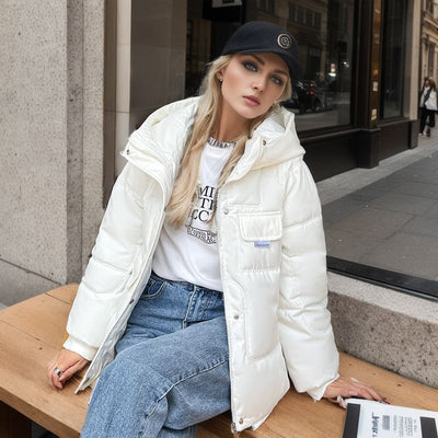Abrigo Grueso para Otoño e Invierno para Mujer - Image 7