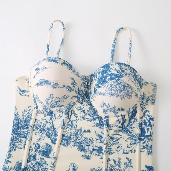 Traje de Baño Enterizo Moderno para Mujer