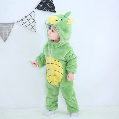 Mameluco Franela Estampado Animales para Bebé 3 Años - Ropa Otoño Europea - Image 20