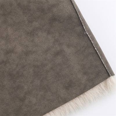Abrigo de Piel Sintética Reversible Doble Cara - Estilo Europeo y Americano - Image 24