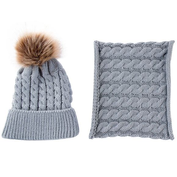 Conjunto Gorro y Bufanda para Bebé - Abrigo Invernal