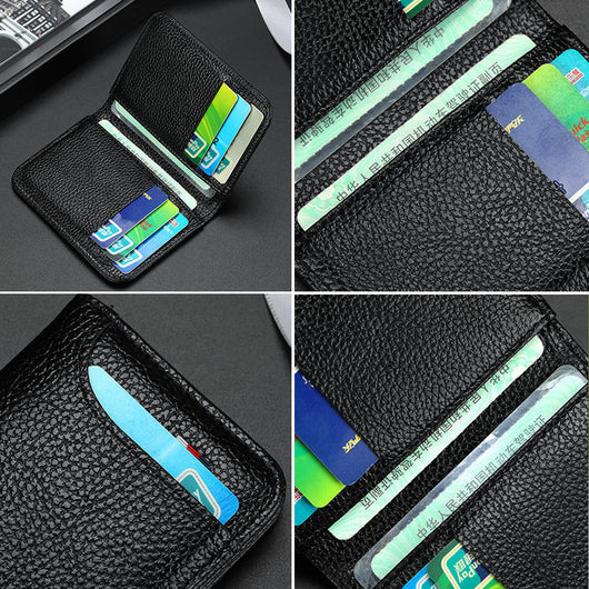 Cartera Ejecutiva de Cuero para Tarjetas Bancarias - Image 3
