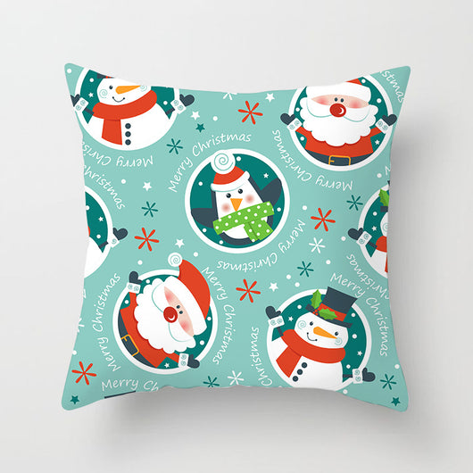 Funda de Almohada Navideña con Diseño Infantil - Image 21