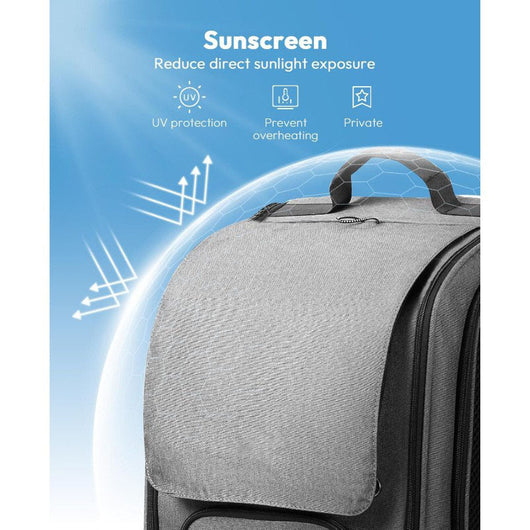 Mochila Transportadora de Aviación para Gatos - Bolsa de Viaje Premium - Image 15