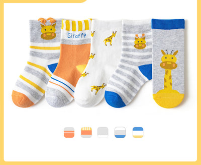 Calcetines de Algodón para Niños y Niñas - Colores Lisos Escolares - Image 20