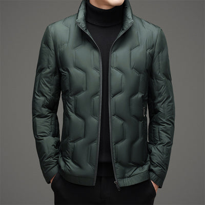 Chaqueta Acolchada Ligera con Cuello Alto para Invierno - Image 4