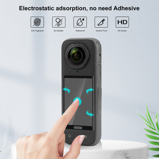 Protector de Pantalla Templado Insta360 X4 - Accesorios para Cámara Deportiva 360°