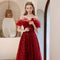 Vestido de Noche Asimétrico para Mujer - Elegancia y Sofisticación