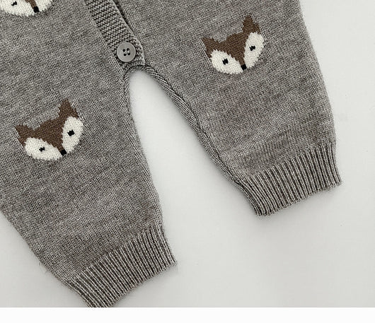 Mameluco Tejido para Bebé con Diseño de Animales en Lana - Image 23