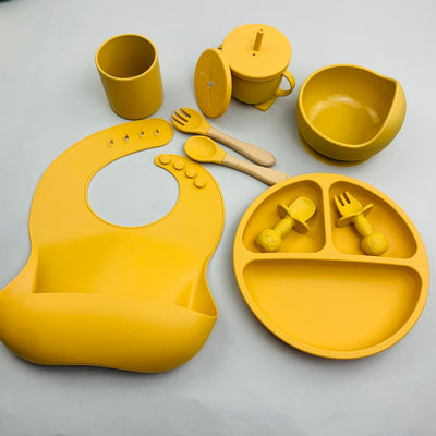 Set de Alimentación Complementaria con Ventosa y Tazón de Silicona - 9 Piezas - Image 17