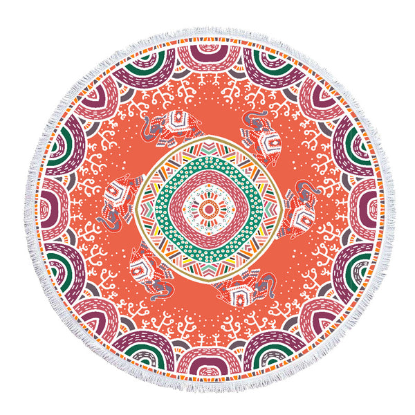 Toalla de Playa Absorbente con Diseño Estampado - Image 5