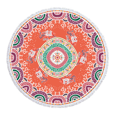Toalla de Playa Absorbente con Diseño Estampado - Image 5