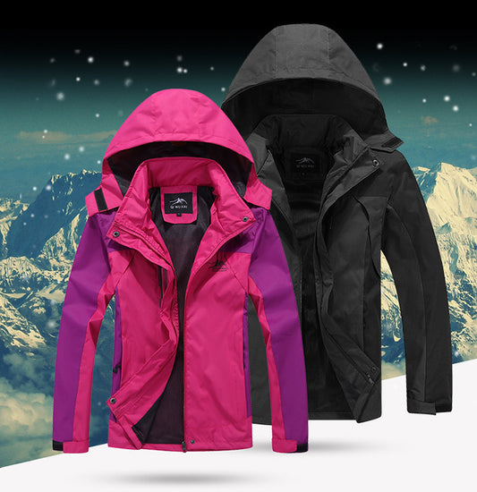 Traje de Montaña para Hombre Impermeable y Cortavientos Cuatro Estaciones