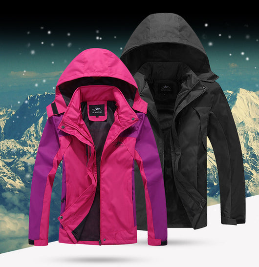 Traje de Montaña para Hombre Impermeable y Cortavientos Cuatro Estaciones