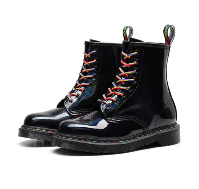 Botas Militares Mujer Caña Alta con Espejo Láser - Image 3