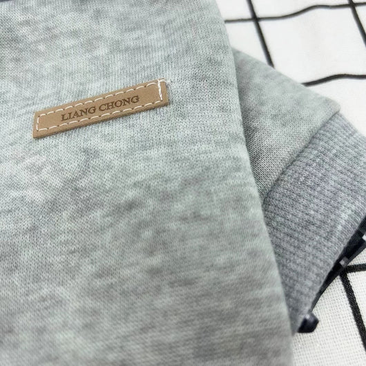 Suéter de Cuello Falso Velvet para Mascotas - Abrigo Elegante de Dos Piezas - Image 10