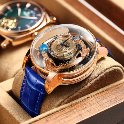 Reloj Tourbillon de Lujo para Hombre - Diseño de Buena Fortuna