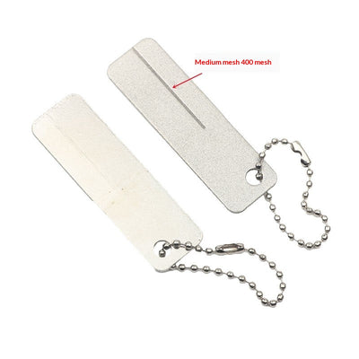 Afilador Portátil de Diamante para Camping - Herramienta Multiusos con Piedra de Afilar - Image 4