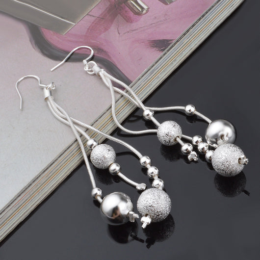 Collar de Perlas con Chapado en Plata - Image 7