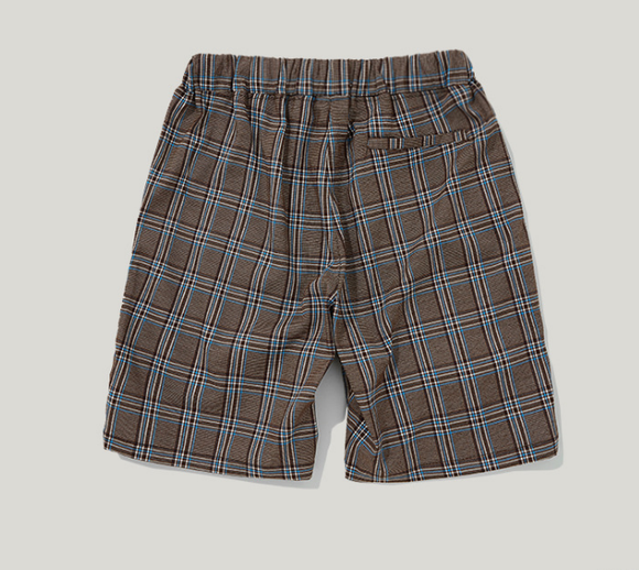 Shorts Casuales Vintage Británicos con Franjas Laterales para Hombre
