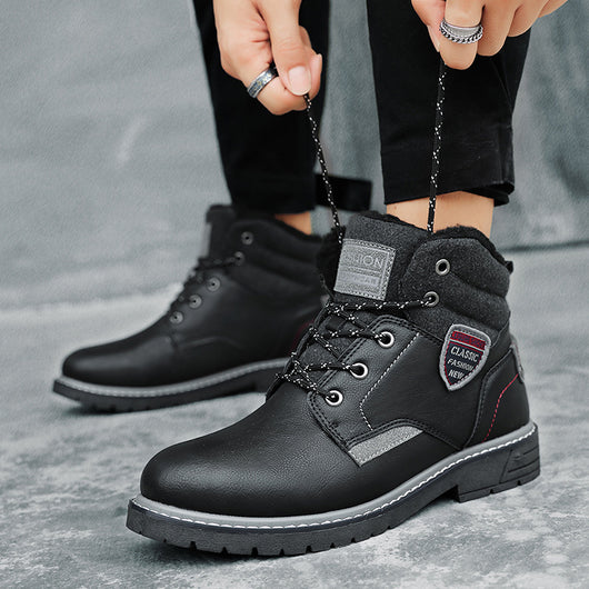 Botas de Montaña Impermeables Estilo Europeo para Hombre - Caña Alta - Image 3