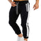 Pantalones Deportivos para Correr con Contraste Lateral y Cierre Velcro