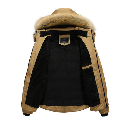 Chamarra Invernal para Hombre con Capucha y Forro Polar - Image 5