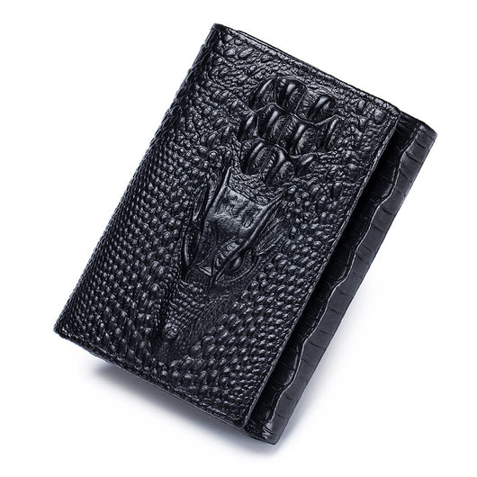 Billetera Compacta para Hombre con Compartimento para Licencia