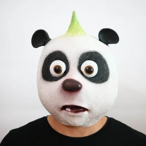Máscara Panda Payaso