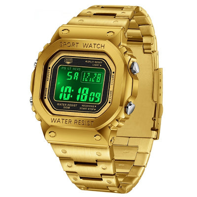 Reloj Deportivo Cuadrado Multifuncional con Luz Táctil y Resistencia al Agua - Image 5