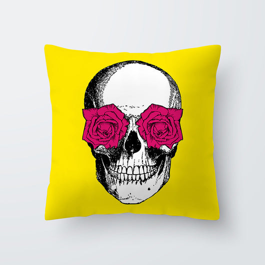 Funda de Almohada Hawaiana con Diseño Geométrico Amarillo - Image 38