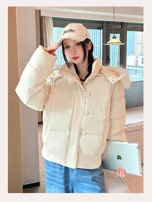 Abrigo Acolchado de Trabajo para Mujer - Chaqueta Térmica Gruesa - Image 22