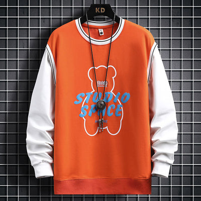 Suéter Casual para Hombre con Diseño Cartoon - Primavera y Otoño - Image 11