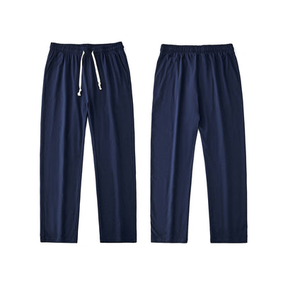 Pantalones Deportivos Rectos con Cordones para Hombre - Diseño Versátil - Image 29