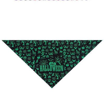 Pañuelo Triangular Absorbente para Mascotas - Diseño Halloween - Image 5