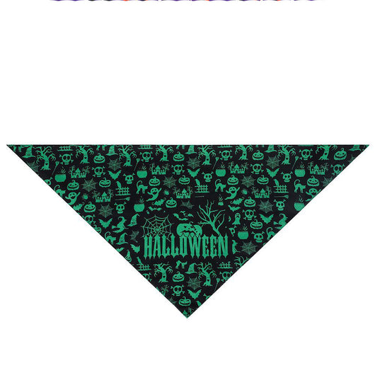 Pañuelo Triangular Absorbente para Mascotas - Diseño Halloween - Image 5