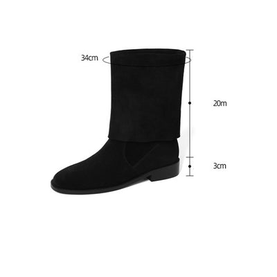 Botas Vaqueras Altas Retro Mujer - Image 10