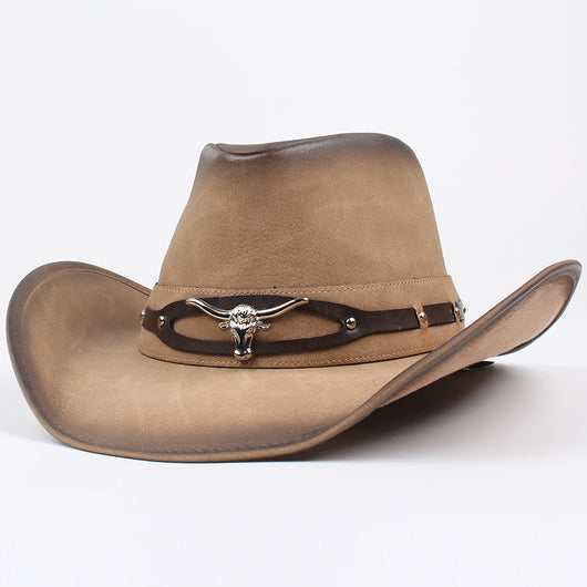 Sombrero Vaquero Western de Primavera Verano Verde con Ala Grande - Image 12