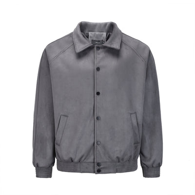 Chaqueta Denim Holgada Estilo Coreano para Hombre - Diseño Casual y Trendy